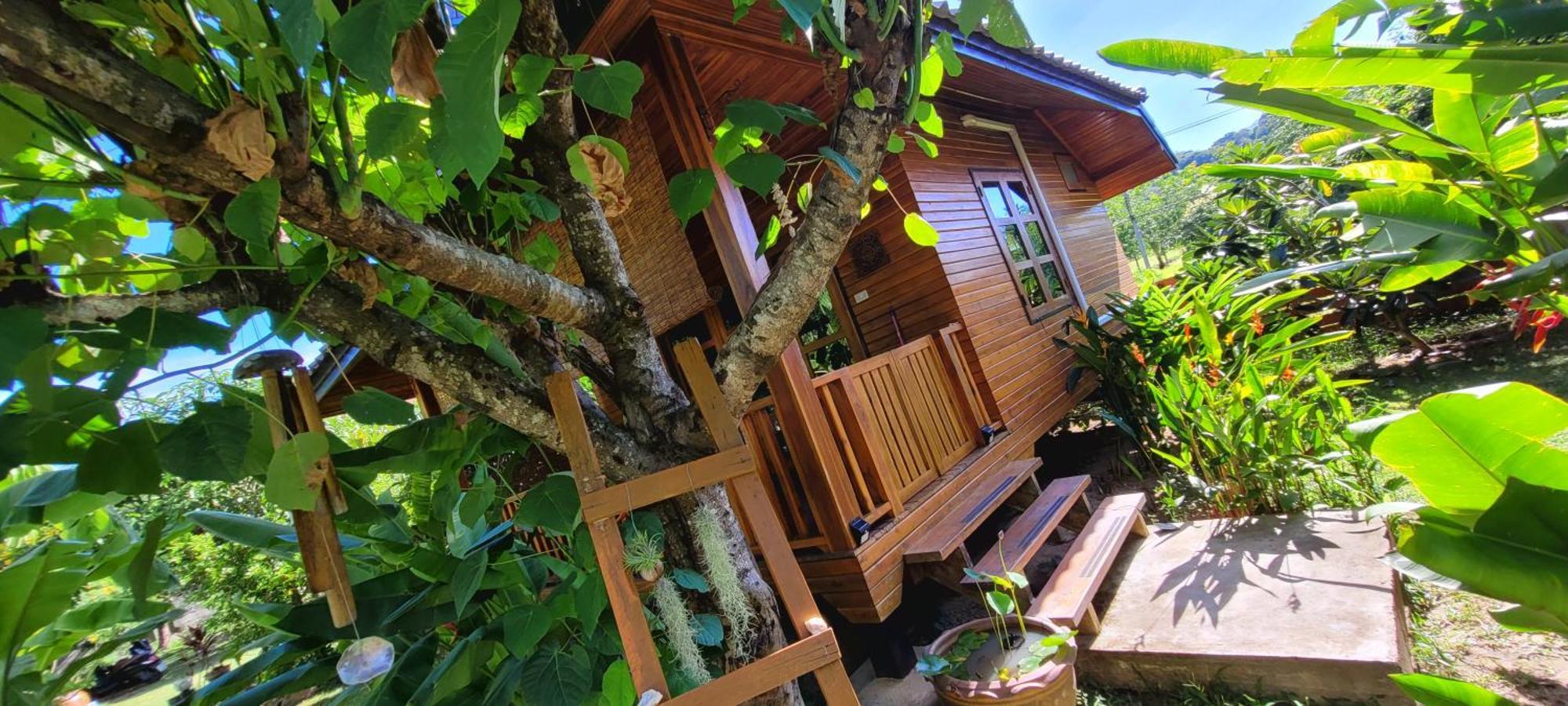 Samui Blue Bird Bed & Breakfast หาดแม่น้ำ ภายนอก รูปภาพ