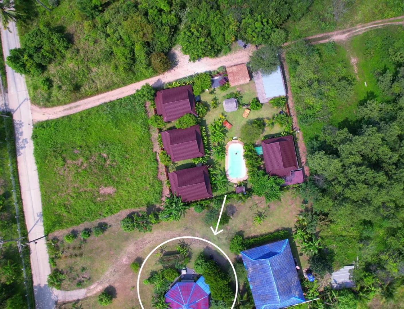 Samui Blue Bird Bed & Breakfast หาดแม่น้ำ ภายนอก รูปภาพ